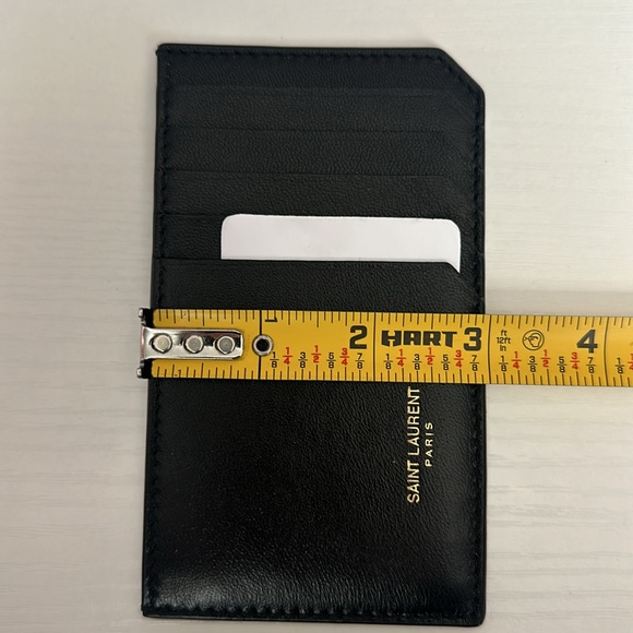 Saint Laurent Black Smooth Leather
Card Case - Picture 6 of 6